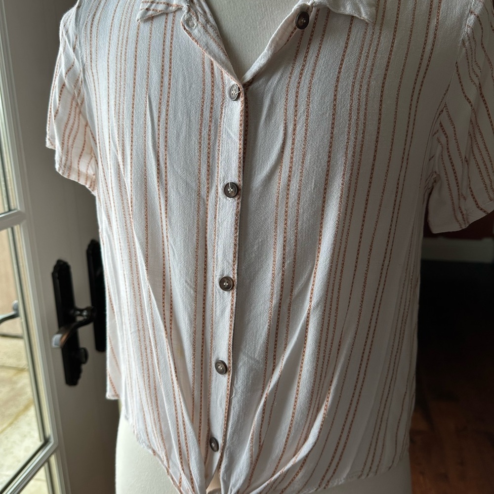 Tie up blouse